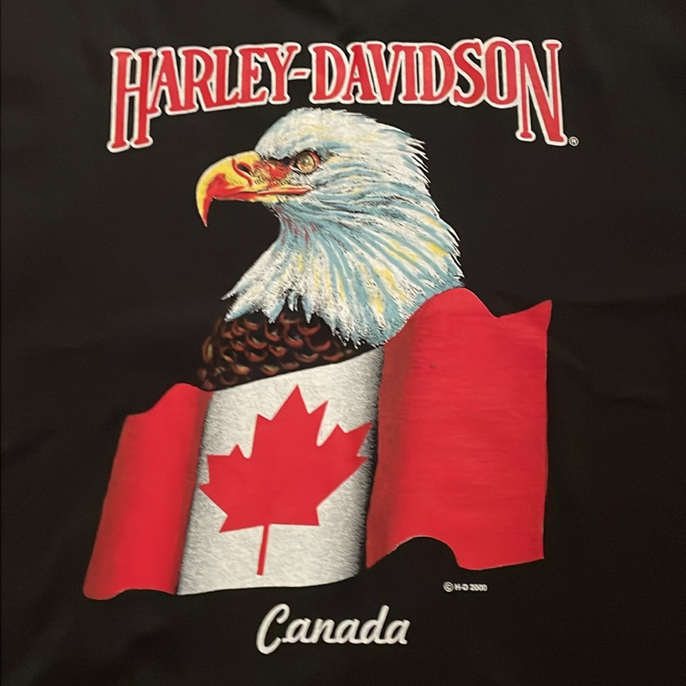XXL Y2K Harley Davidson sleeveless tshirt - Picture 3 of 10